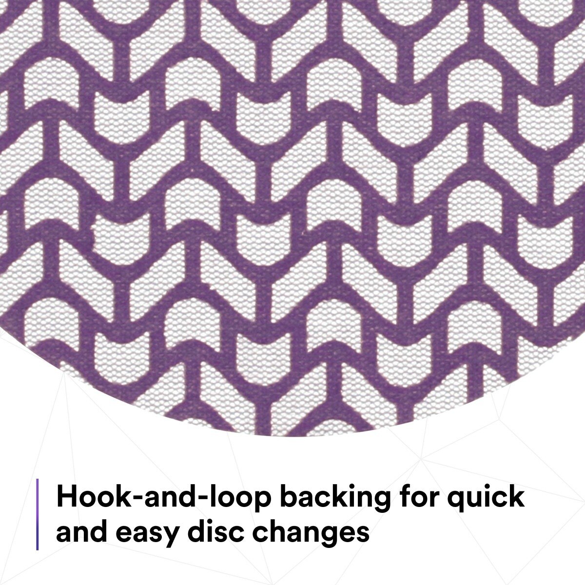 3M 710W Xtract Clean Sanding Cubitron II Net Disc, 240+, Purple, 6 in, Die 600Z, Hook and Loop (7100288132) (300 Pack) - 10