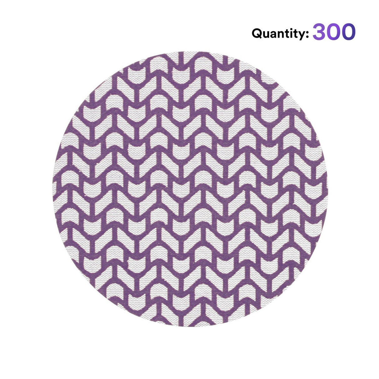 3M 710W Xtract Cubitron II Net Disc, 220 Plus, Hook and Loop, Purple, 6 in, Die 600Z (7100288135) (300 Pack) - 2
