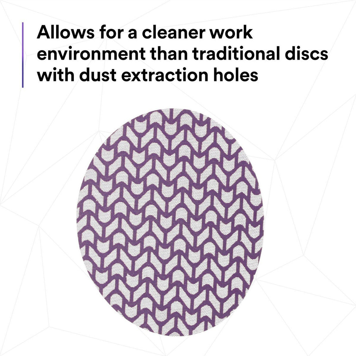 3M 710W 88458 Cubitron II Hookit Net Disc, 180+, Purple, 6 in, Die 600Z (7100288233) (300 Pack) - 8