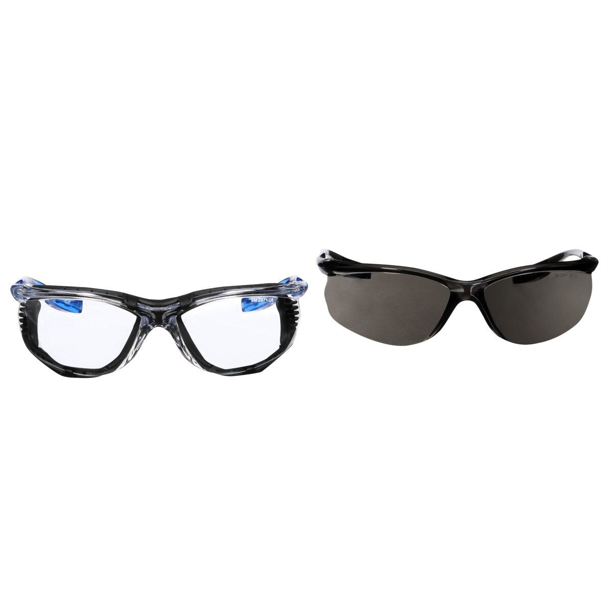 3M VCCS01-FM VCCS02 VCCS01-FM-02-PAK Virtua Protective Eyewear CCS Series Value Pack Anti-Fog Anti-Scratch ANSI Z87.1 Clear and Gray Lens (7100300233) (100 Pack) - 2