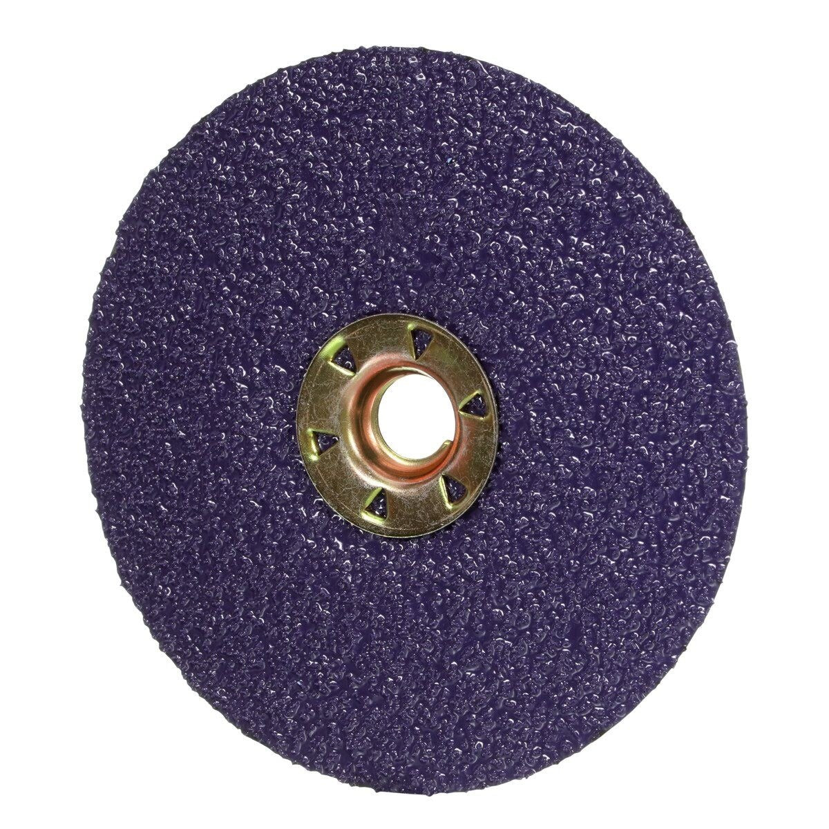 3M 1182C Cubitron Fibre Disc, TN Quick Change, Precision Shaped Ceramic 36+, Purple, 4-1/2 in (7100310727) (100 Pack) - 4
