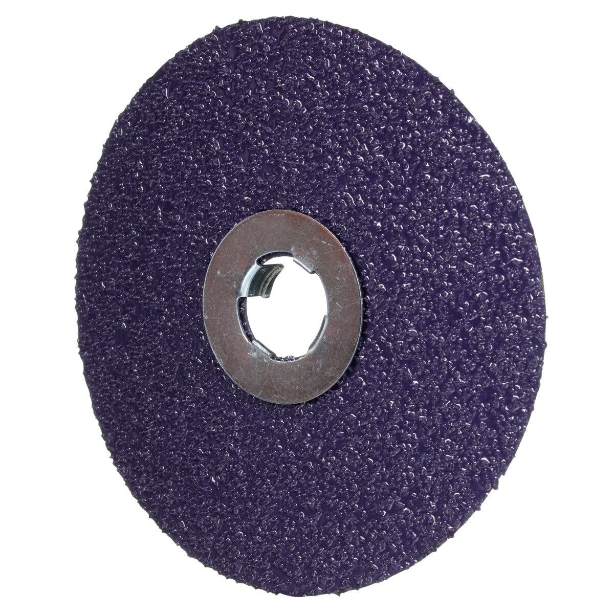 3M 1182C Cubitron Fibre Disc, GL Quick Change, G450E, Precision Shaped Ceramic, 36+, Purple, 4-1/2 in (7100310730) (100 Pack) - 5