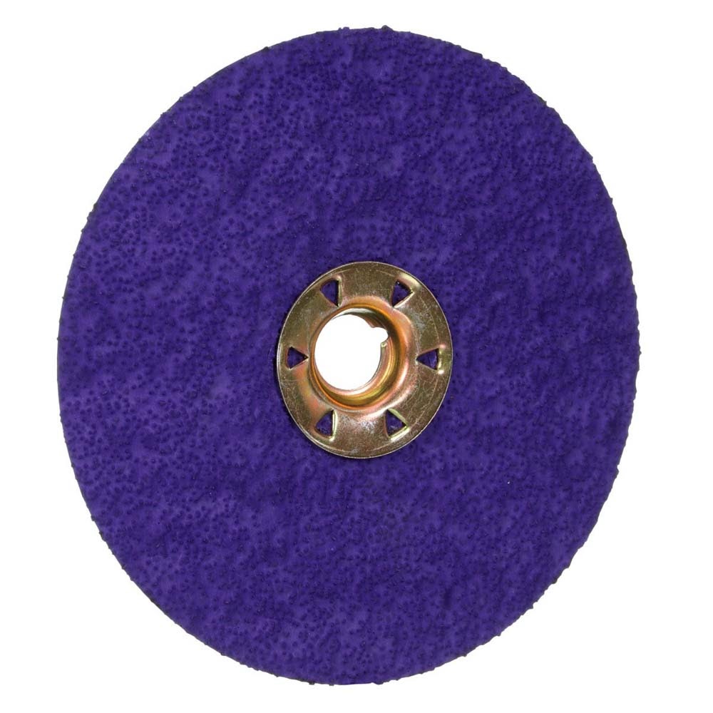 3M 1187C Cubitron 3 Fibre Disc , 36+, TN Quick Change, 5 in, Die 500P, Bag (7100310731) (100 Pack) - 4