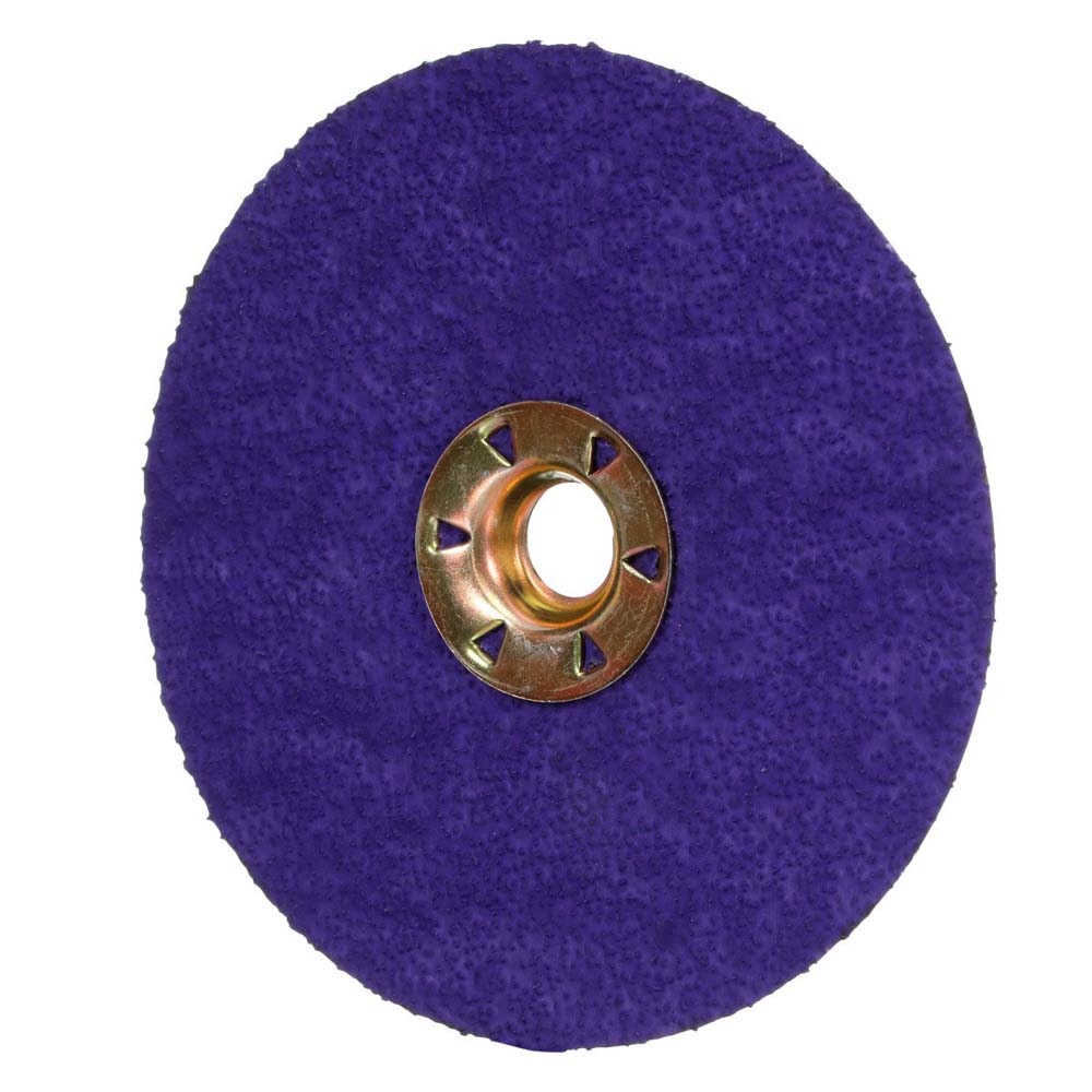 3M 1187C Cubitron 3 Fibre Disc 36+ TN Quick Change 4-1/2 in Die 450E (7100310793) (25 Pack) - 4