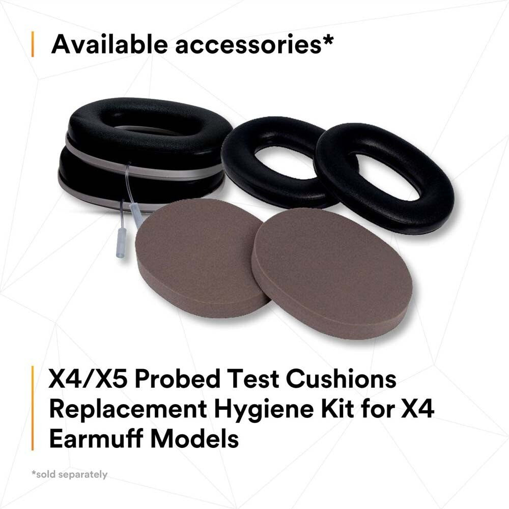 3M X4A PELTOR Over-the-Head Earmuffs, 27 dB NRR Hearing Protection (7100315081) - (10Pack) - 10