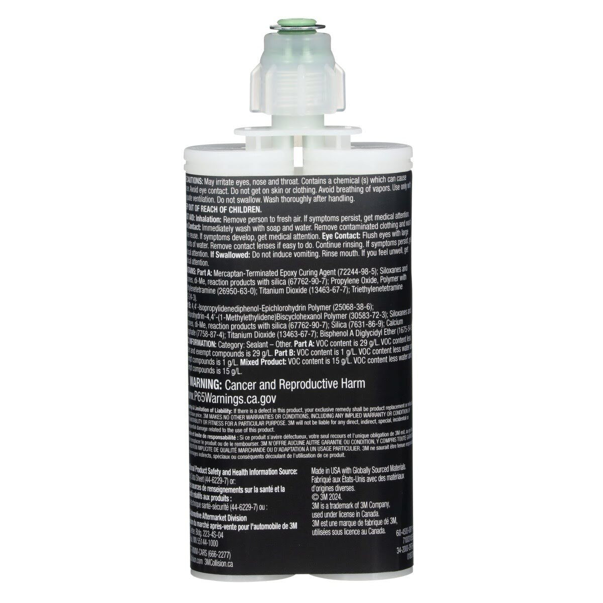 3M OEM Match Epoxy Seam Sealer Two Part Epoxy Beige 200 ml Cartridge (08522) (7100318557) - (6Pack) - 4