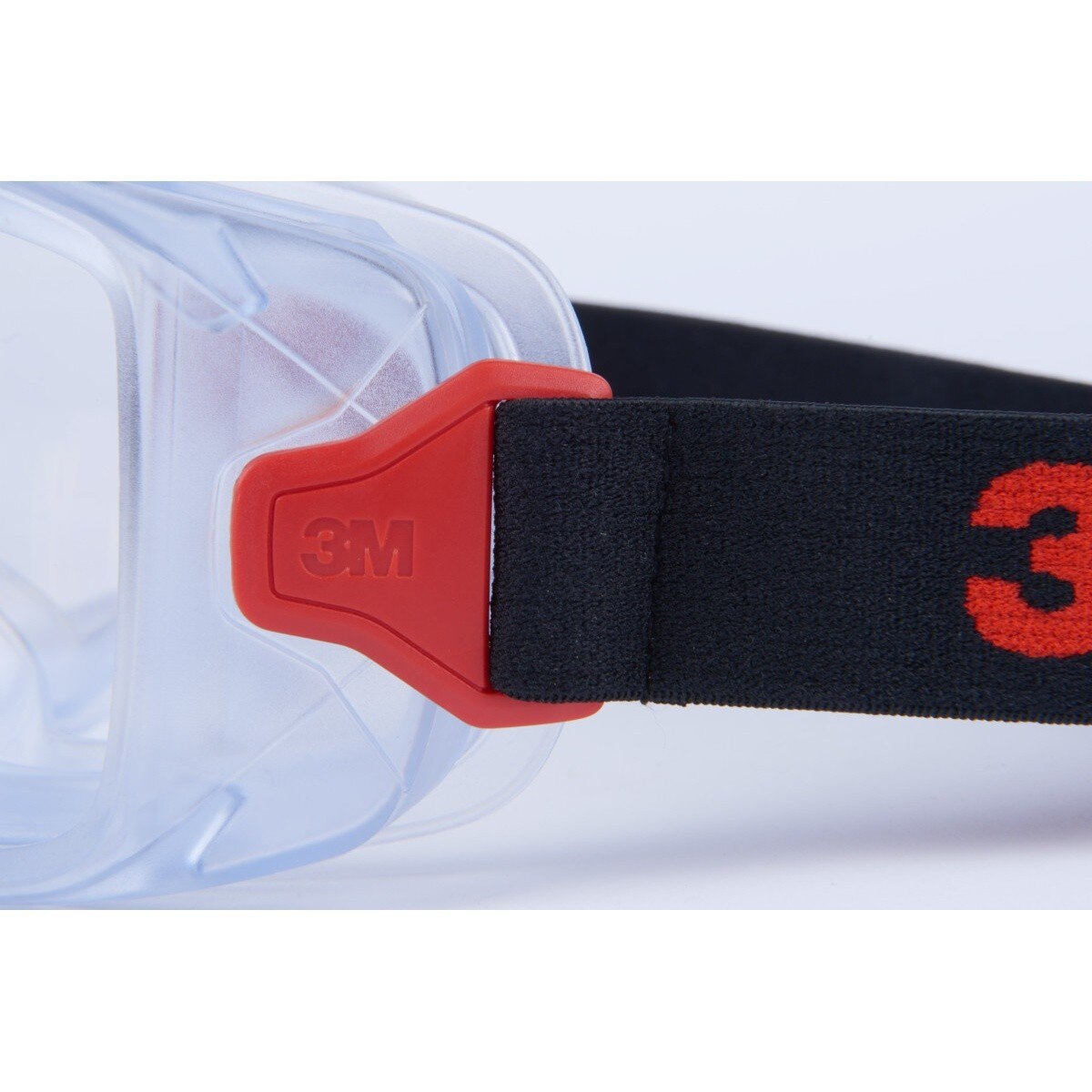 3M GG3101-AF GoggleGear Protective Goggle 3000 Series, Clear Anti-Fog Anti-Scratch Polycarbonate Lens, Cloth Strap, PVC Shroud (7100325034) (1 Pair) - (10 Pack) - 8