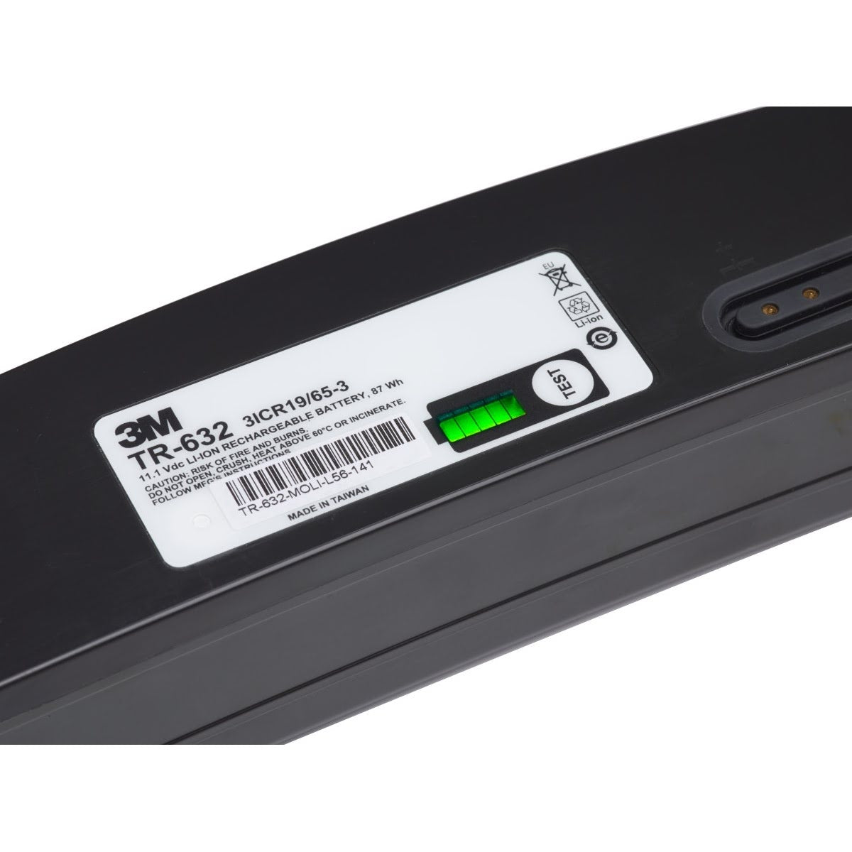 3M Versaflo High Capacity Battery for TR-600 Turbo PAPR Lithium Ion Rechargeable (7100327727) - 4