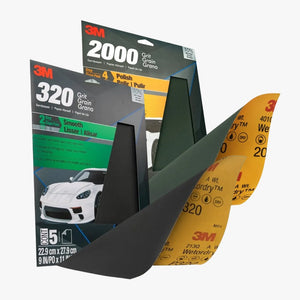 3M Sandpaper Sheets & Rolls