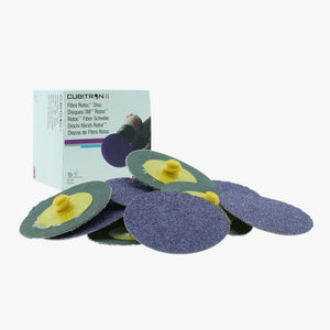 3M Cubitron II Roloc Fibre Discs