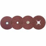 3M 051141-27425-6 Cubitron II Fibre Disc 982C TN Quick Change 4-1/2 in 36 Grit (25 Pack) - 2