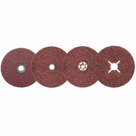 3M 051141-27425-6 Cubitron II Fibre Disc 982C TN Quick Change 4-1/2 in 36 Grit (25 Pack) - 2