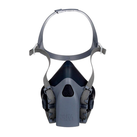3M 7503 Reusable Half Facepiece Respirator, Cool Flow Valve, Bayonet Connection, Large (7100134949)