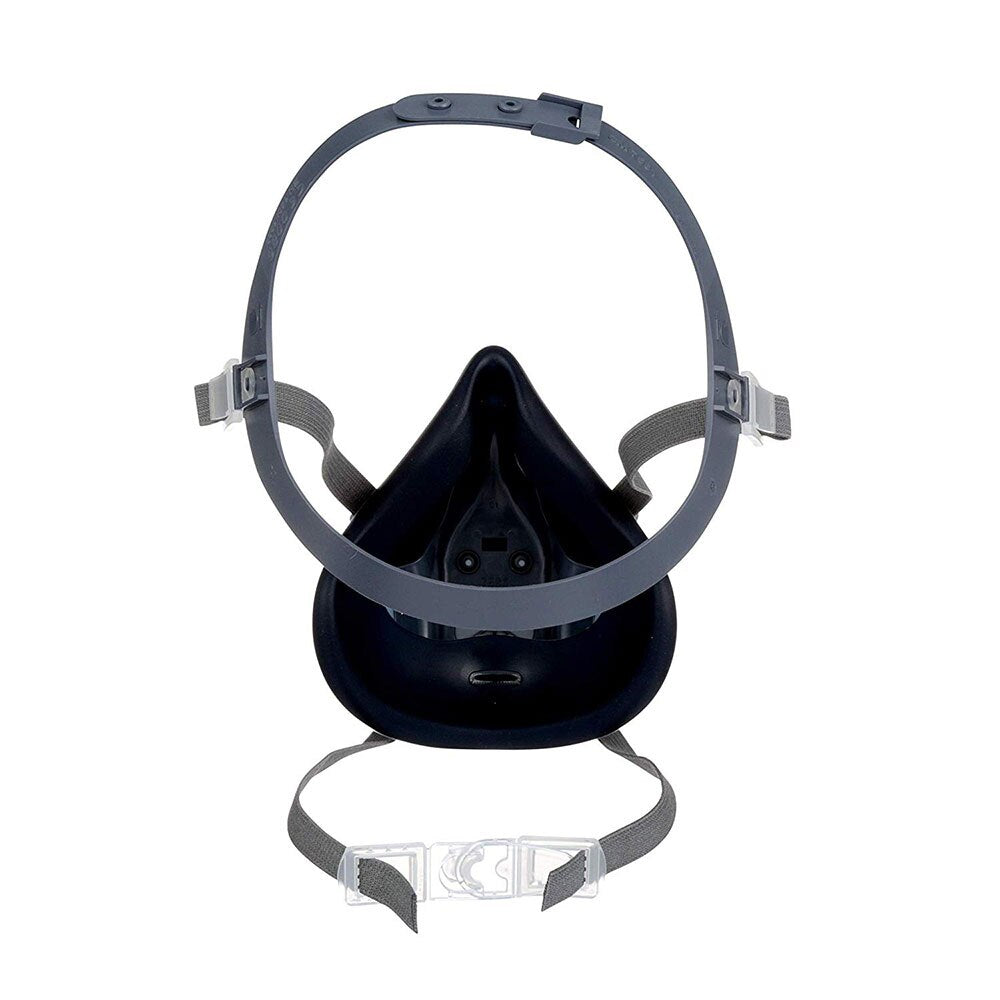 3M 7503 Reusable Half Facepiece Respirator, Cool Flow Valve, Bayonet Connection, Large (7100134949) - 2