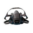 3M 6502QL Rugged Comfort Quick Latch Half Facepiece Reusable Respirator, Medium, Bayonet Connection, Cool Flow Valve, Silicone Face Seal (7000128239)