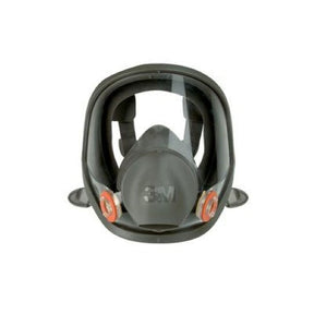 3M 54159 6900 Full Facepiece Reusable Respirator 6000 Series, Large, Silicone Face Seal, Bayonet Connection, ANSI High Impact Eye Protection, NIOSH Approved (7000002037)