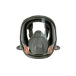 3M 54159 6900 Full Facepiece Reusable Respirator 6000 Series, Large, Silicone Face Seal, Bayonet Connection, ANSI High Impact Eye Protection, NIOSH Approved (7000002037)