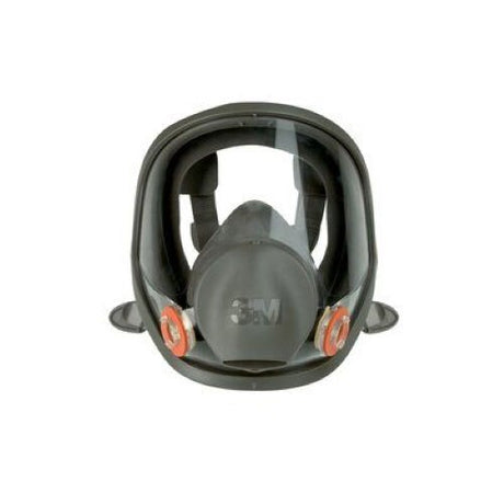 3M 54159 6900 Full Facepiece Reusable Respirator 6000 Series, Large, Silicone Face Seal, Bayonet Connection, ANSI High Impact Eye Protection, NIOSH Approved (7000002037)