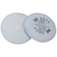 3M 2071 54356 Particulate Filter P95 Bayonet Reusable Respirator Filter (7000002058) (2 Pack)
