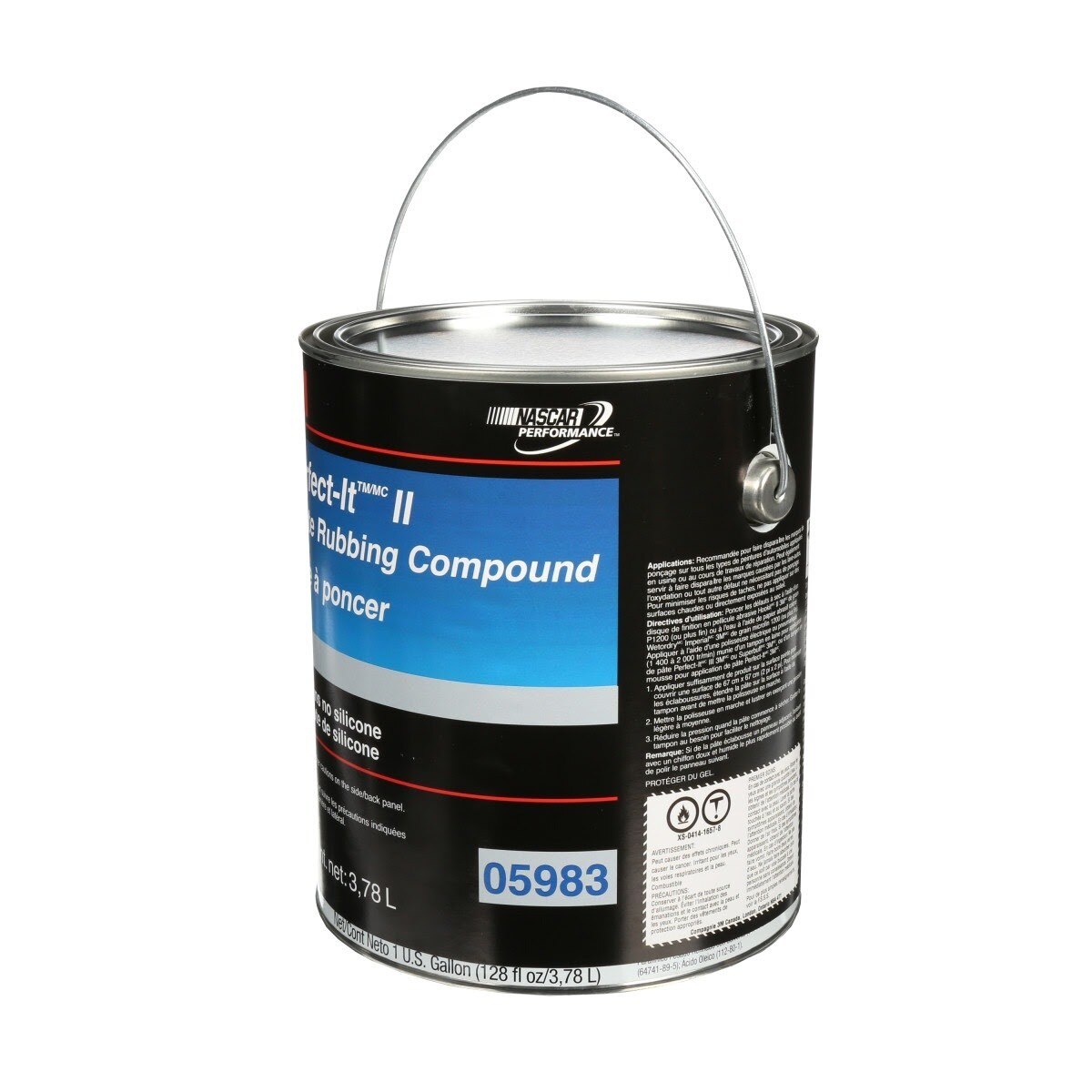 3M 05983 Paste Rubbing Compound, 1 gal (7000000340)  - (4Pack) - 2