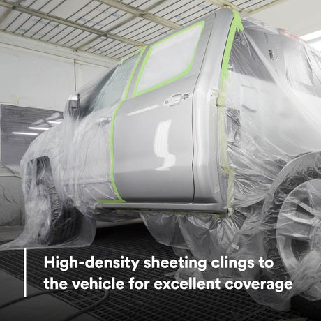 3M 06727 Overspray Protective Sheeting, Translucent, Tear Resistant, Durable, 12 ft x 400 ft (7000000350) - 5