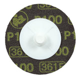 3M 361F Roloc Disc, P100 YF-weight, TR, 2 in, Die R200P (7000000385) (200 Pack) - 2