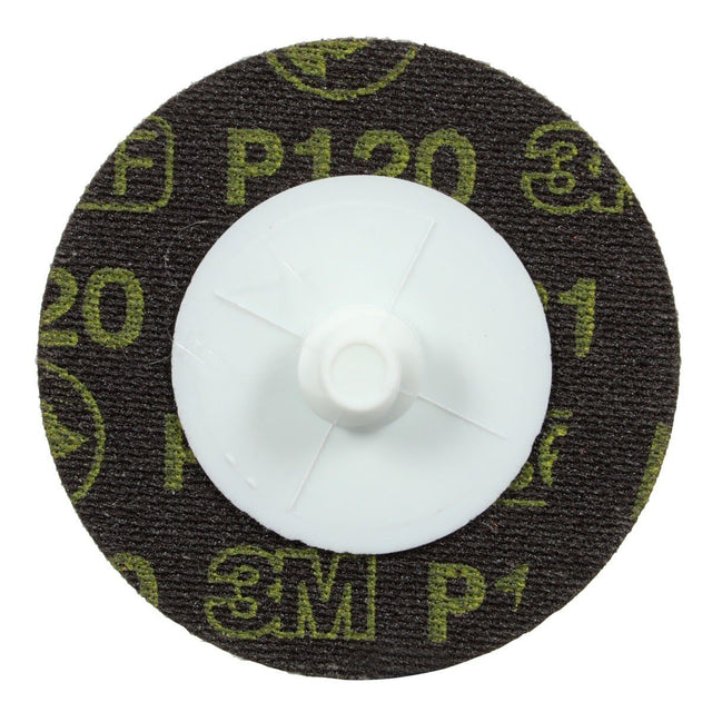 3M 361F Roloc Disc, P120 XF-weight, TR, 2 in, Die R200P (7000000388) (200 Pack)