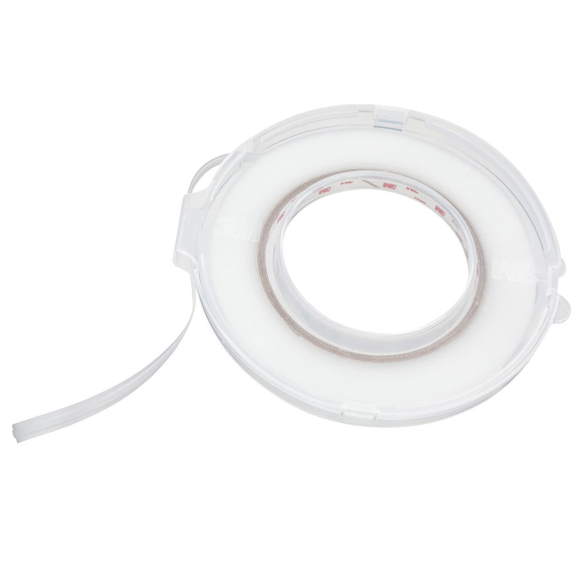 3M 06800 Smooth Transition Tape, Center Adhesive, Transparent, 1/4 in x 30 ft (7000000459) (60 Pack) - 5