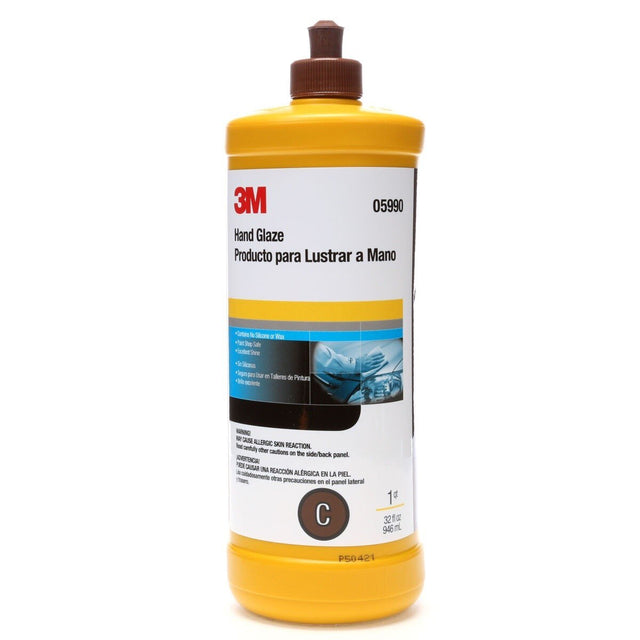 3M Hand Glaze, Brown, 1 qt (32 fl oz) (05990) (7000000479)  - (6Pack)