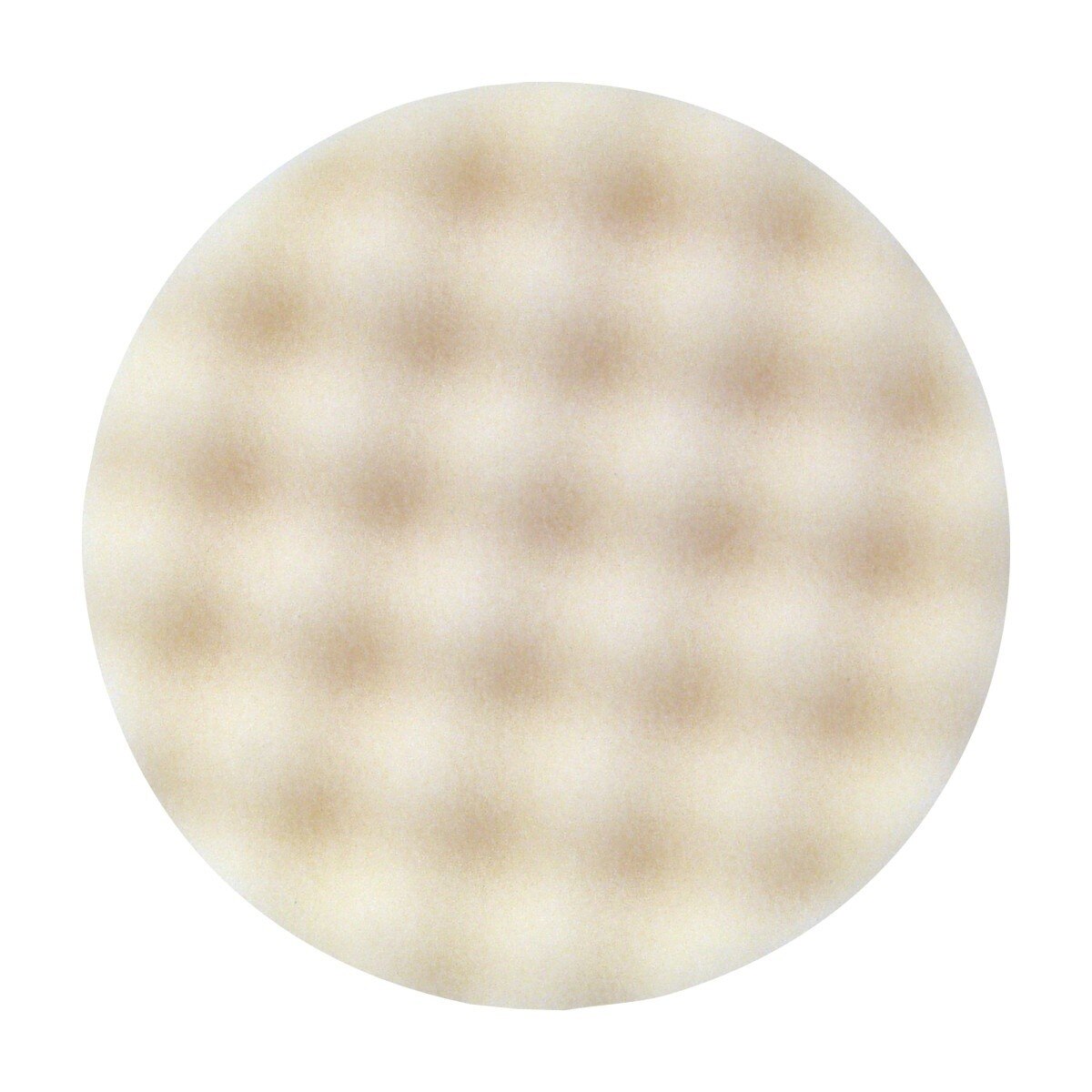 3M 05723 Hookit Foam Compounding Pad, Single Sided, Flat Back, Hook and Loop, White, 8 in (203.2 mm) (7000000485) (24 Pack) - 5