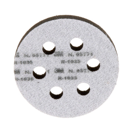 3M 05771 Hookit Soft Interface Pad, 3 in, Foam, 6-Hole, Soft Pad for Autobody Sanding (5771) (7000000490)  - (10Pack)