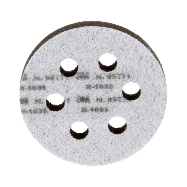 3M 05771 Hookit Soft Interface Pad, 3 in, Foam, 6-Hole, Soft Pad for Autobody Sanding (5771) (7000000490)  - (10Pack)