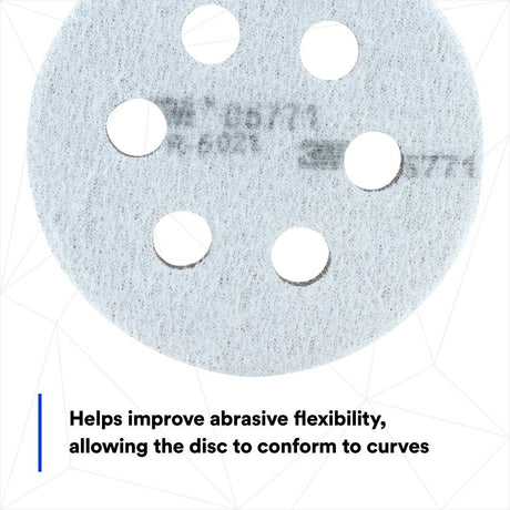 3M 05771 Hookit Soft Interface Pad, 3 in, Foam, 6-Hole, Soft Pad for Autobody Sanding (5771) (7000000490)  - (10Pack) - 7