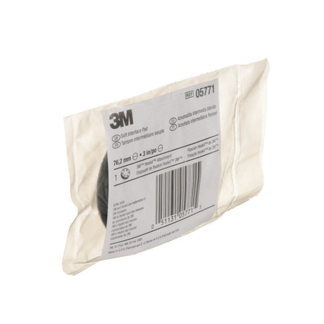 3M 05771 Hookit Soft Interface Pad, 3 in, Foam, 6-Hole, Soft Pad for Autobody Sanding (5771) (7000000490)  - (10Pack) - 10