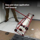 3M 36852 Dirt Trap Protection Material, Nonwoven Overspray Protection, White, 28 in x 300 ft (7000000528) - 6