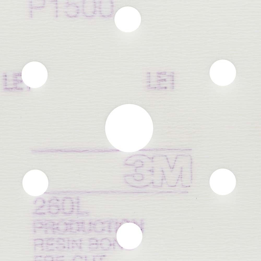 3M 00951 Hookit Finishing Film Abrasive Disc 260L, 5 in, P1500 (7000000562) (100 Pack) - 2