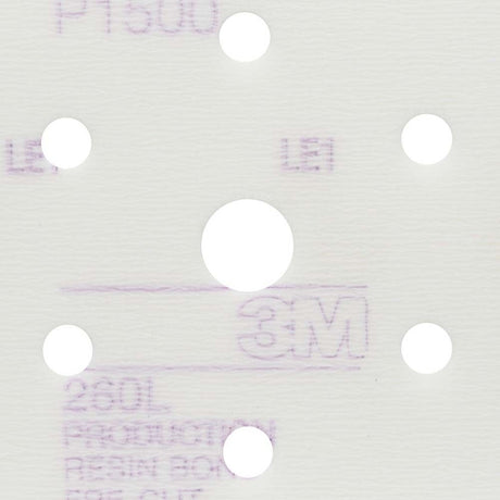 3M 00951 Hookit Finishing Film Abrasive Disc 260L, 5 in, P1500 (7000000562) (100 Pack) - 2