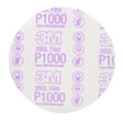 3M 260L 00969 Hookit Finishing Film Abrasive Disc, P1000, 6 in, Clear Coat Sanding, Paint Finishing, Defect Removal (7000000568) (400 Pack)