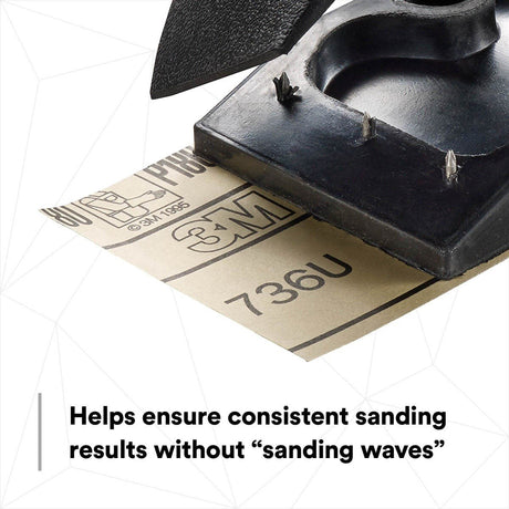 3M Sanding Block, Rubber, Professional Grade, 2-3/4 in x 5 in, For Putty and Filler (05519) (7000000587)  - (10Pack) - 9