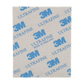 3M 02601 2601 Softback Sanding Sponge, Ultrafine, Aluminum Oxide, Gray, 4-1/2 in x 5-1/2 in, Wet or Dry (7000000592) (120 Pack)