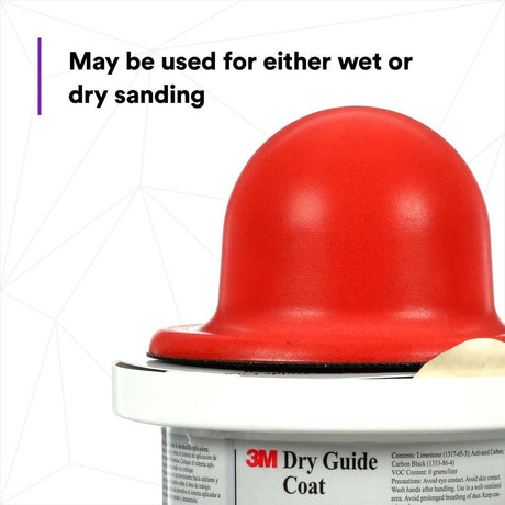 3M 05861 Dry Guide Coat Kit, Carbon Black Powder, No Ripples, No Masking, 1.75 oz (50 g) (7000000597)  - (6Pack) - 6