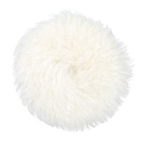 3M 85079 Hookit Knit Buffing Pad Hook and Loop Wool White 5-1/4 in (7000000599) (50 Pack)