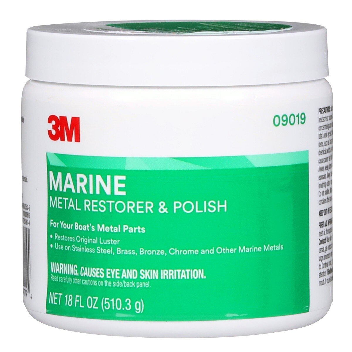 3M Metal Restorer and Polish, 18 oz Paste (00901) (7000000616)  - (6Pack)