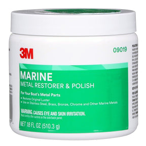 3M Metal Restorer and Polish, 18 oz Paste (00901) (7000000616)  - (6Pack)