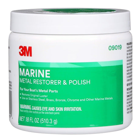 3M Metal Restorer and Polish, 18 oz Paste (00901) (7000000616)  - (6Pack)