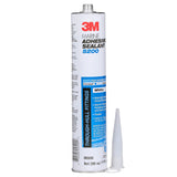 3M 06500 09499 5200 Marine Adhesive Sealant White 10 fl oz Cartridge Permanent Above and Below Waterline (7000000623) - 3