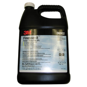 3M 06002 Finesse-it Polish Standard Series, Extra Fine (110), White, White, 1 Gallon (3.785 Liter), White (7000000630)  - (4Pack)