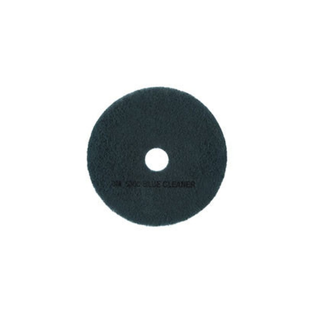 3M 5300 Blue Cleaner Pad, Medium, Blue, 15 in, Round, Center Hole (7000000673) (5 Pack)