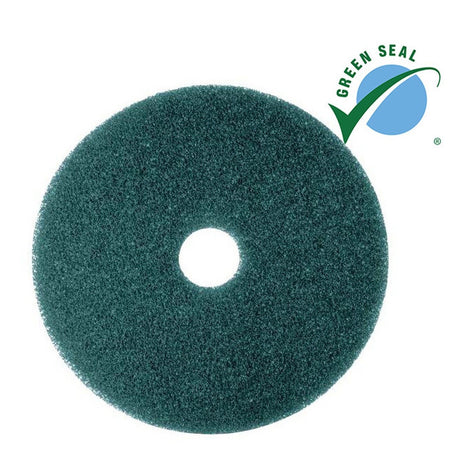 3M 5300 Blue Cleaner Pad, Blue, 17 in (7000000674) (5 Pack) - 2