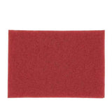 3M 5100 Red Buffer Pad, Red, 13 in (7000000677) (5 Pack) - 2